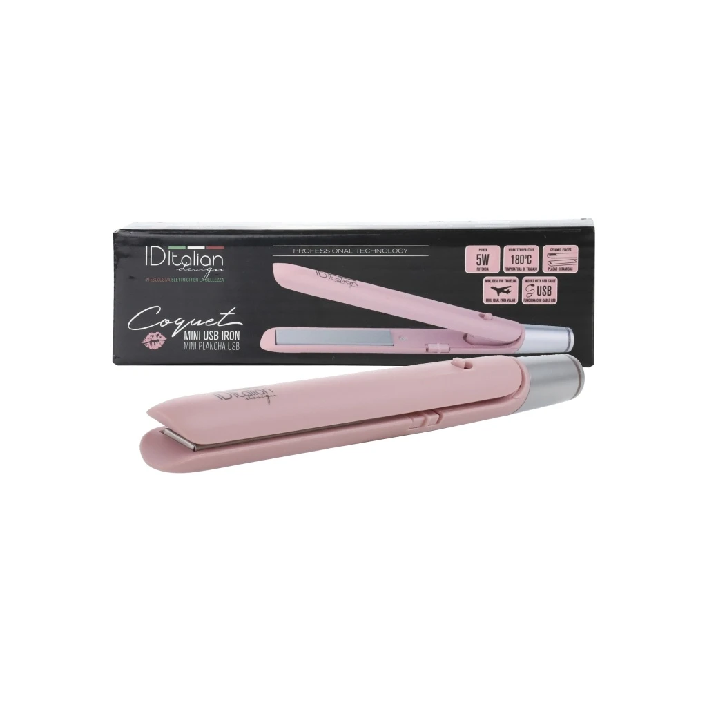 Mini plancha de pelo USB Coquet - ID Italian Design