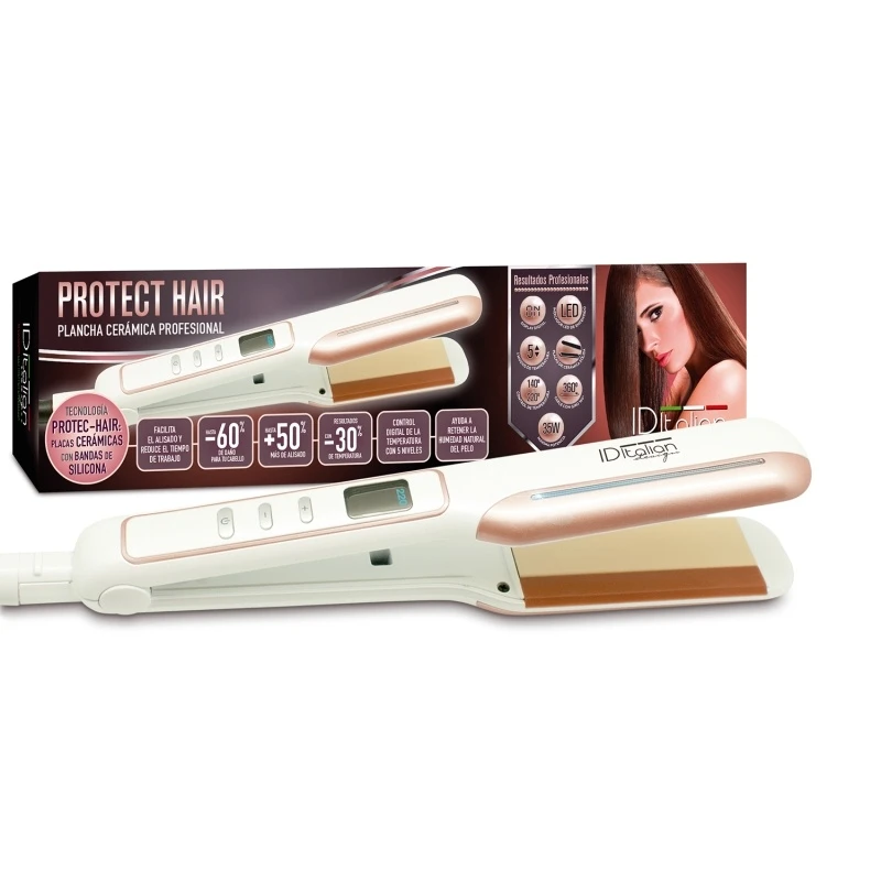 Prancha de cabelo Protect Hair ID Italian Design