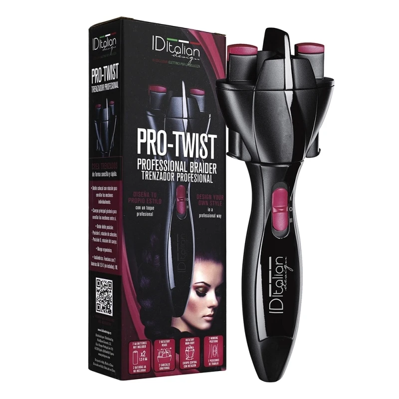 Automatic Hair Braider Hair Weaver Crimping Pro-Twist ID Italian Design