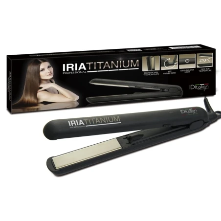 Haarglätter Professional Iria Titanium ID Italian Design