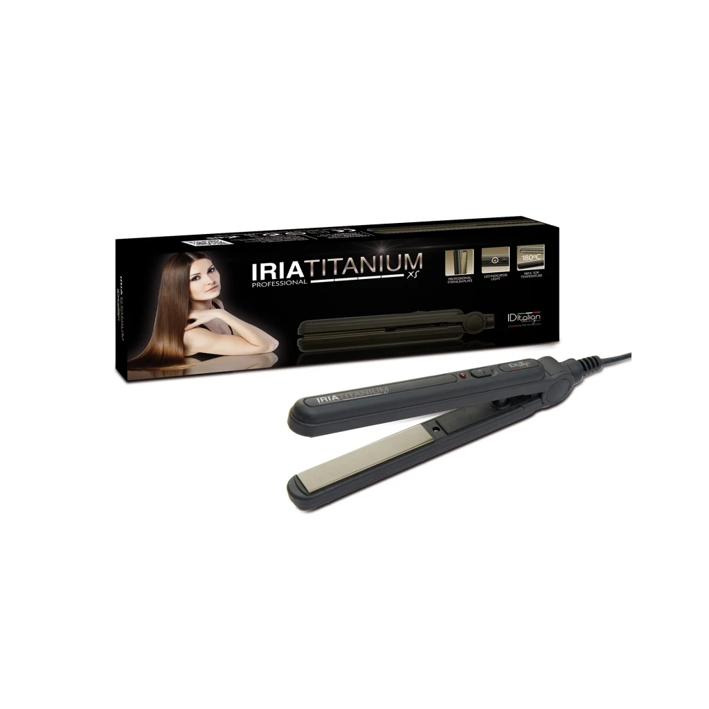 Plancha de viaje Professional Iria Titanium XS con placas de titanio