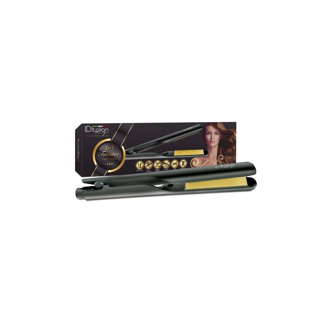 Plancha de pelo Twist Premium Hair Straightener ID Italian Design