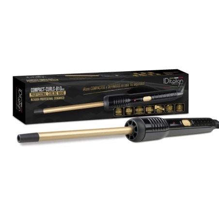 Tenacilha ultrafina Compact Curls 10 mm ID Italian Design