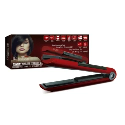 ID Italian Design cordless USB hair straightener with comb