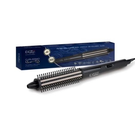 Curlissimo Hair Brush Electric Styling Brush ID Italian Design