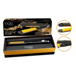Glätteisen Gold Styler Volume Flat ID Gold | ID Italian Design