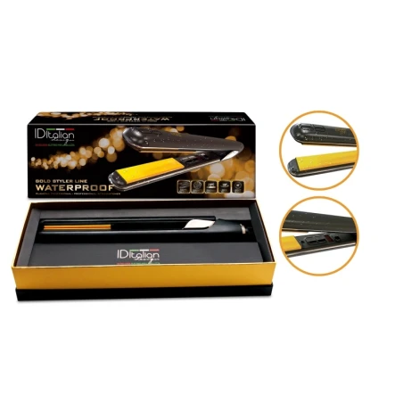 ID Italian Design Gold Styler Waterproof ID Gold Glätteisen