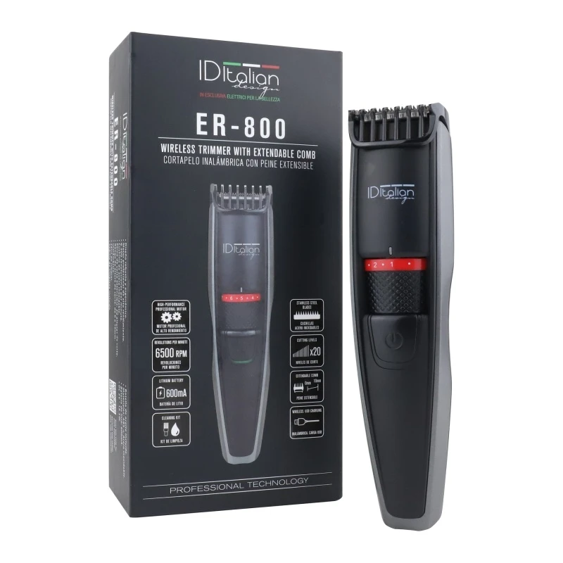 ID Italian Design ER-800 cordless adjustable shaver