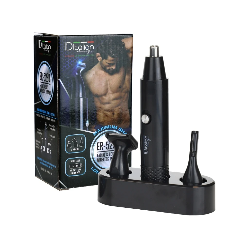 Recortador facial y corporal 5260 ID Italian Design
