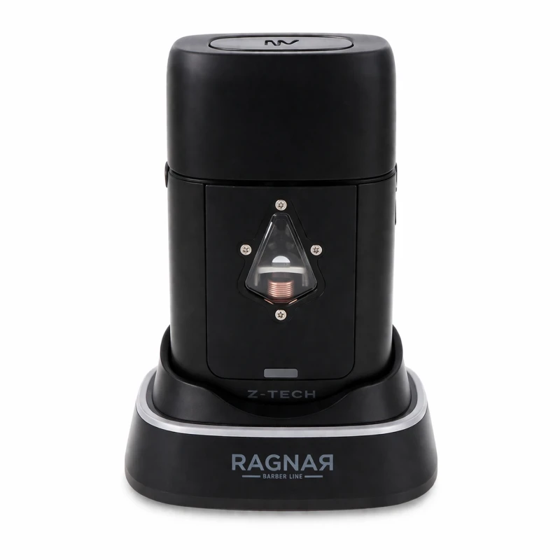 Máquina de barbear Z-Tech Ragnar USB-C com 3 cabeças