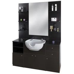Barberstation mit Waschbecken ID Italian Design