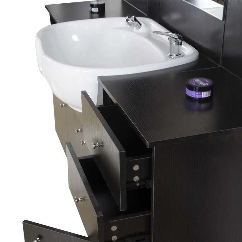Barberstation mit Waschbecken ID Italian Design