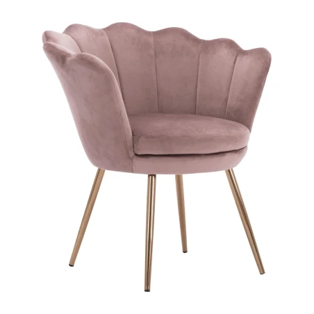 Poltrona Sidney Rosa Art Déco ID Italian Design