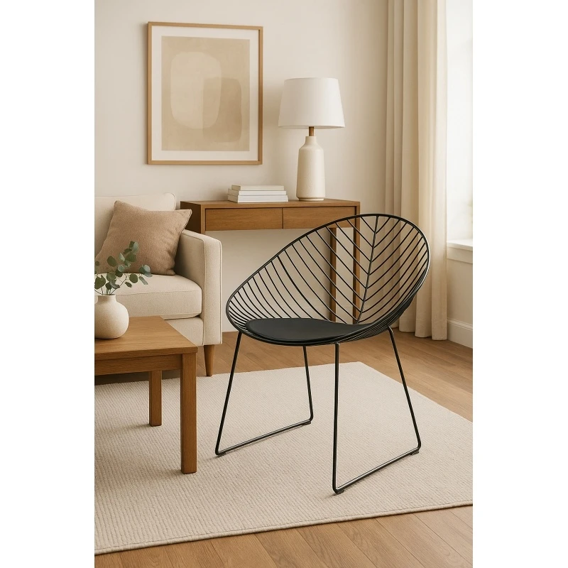 Cadeira Mons Preta ID Italian Design