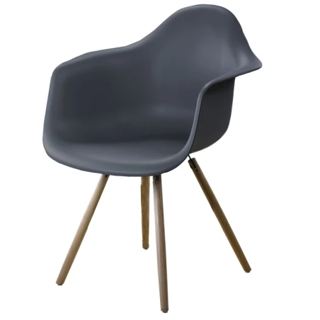 Poltrona Estocolmo Grey com braços | ID Italian Design