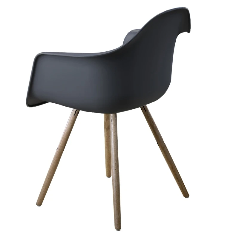 Fauteuil Estocolmo Grey avec accoudoirs | ID Italian Design