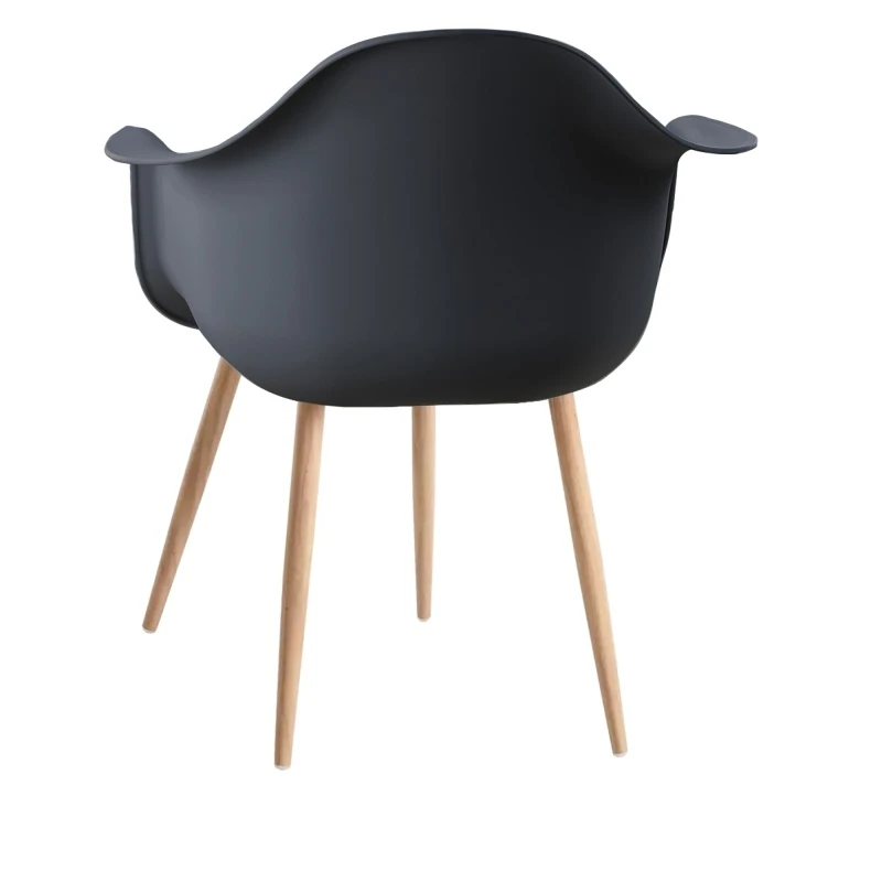 Fauteuil Estocolmo Grey avec accoudoirs | ID Italian Design
