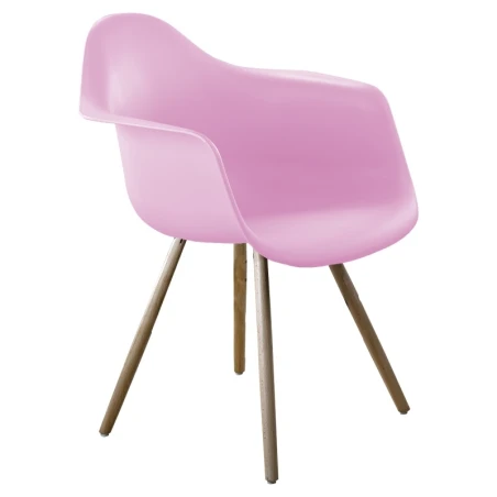 Sessel Estocolmo Pink mit Armlehnen | ID Italian Design