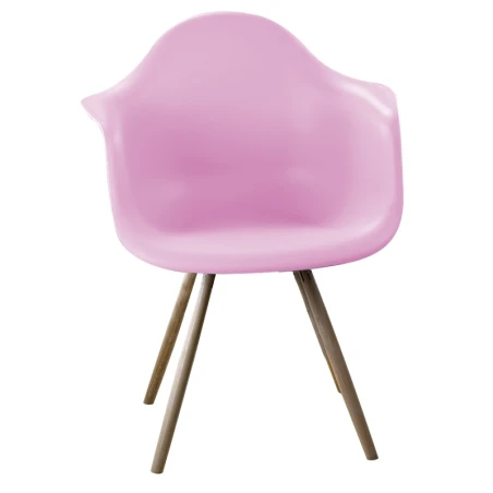 Fauteuil Estocolmo Pink avec accoudoirs