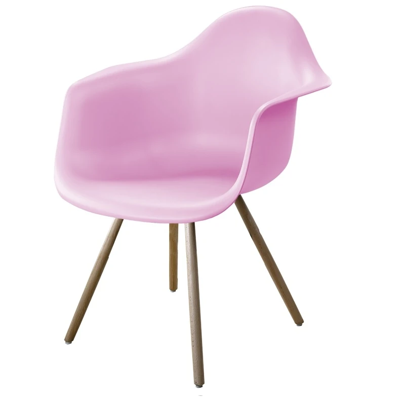Sessel Estocolmo Pink mit Armlehnen | ID Italian Design