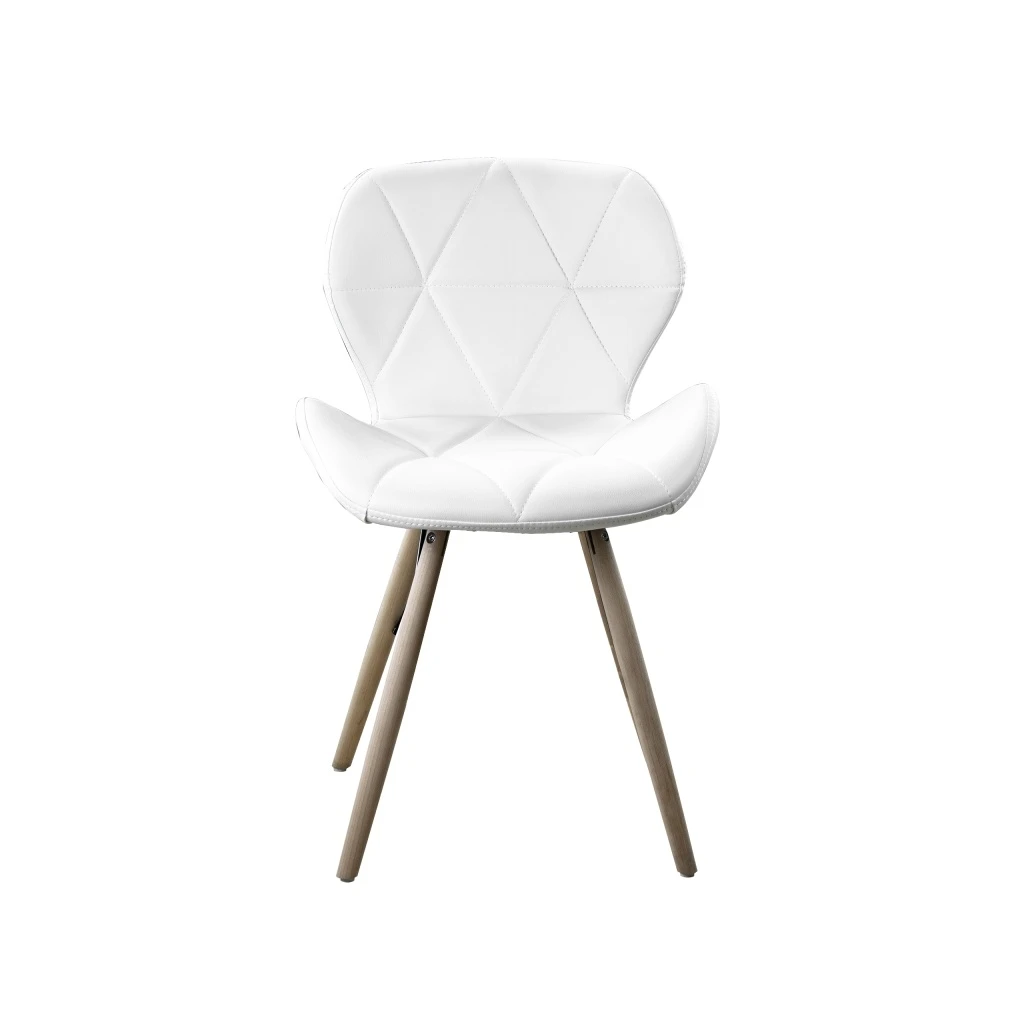 Silla Estocolmo Quilted White ID Italian Design