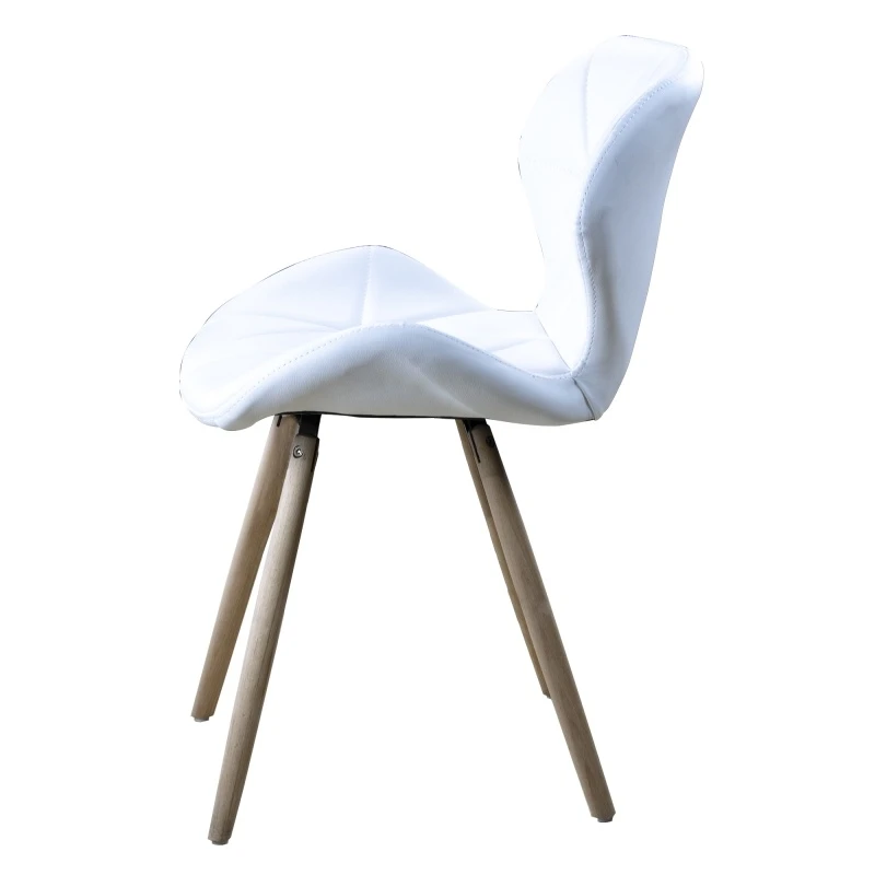 Chaise Estocolmo Quilted White ID Italian Design