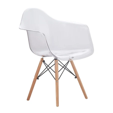 Fauteuil fixe Estocolmo Glass de ID Italian Design