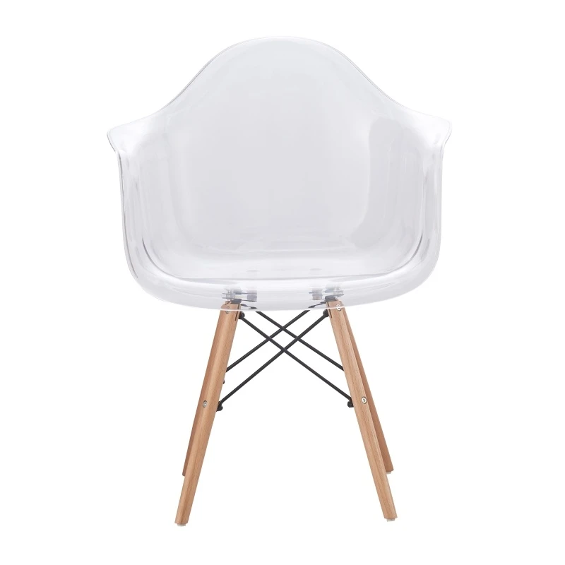 Estocolmo Glass Fixed Armchair by ID Italian Design