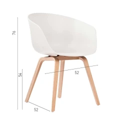 Chaise Cute White ID Italian Design
