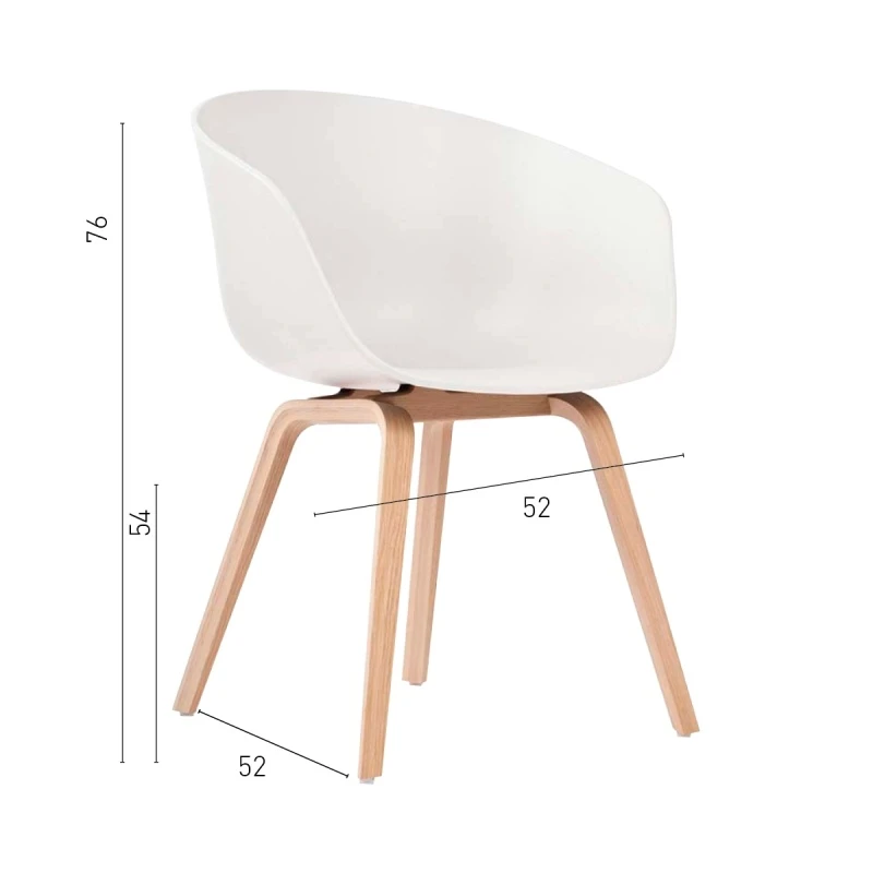 Chaise Cute White ID Italian Design