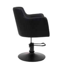 Cadeira de corte Goya preta ID Italian Design