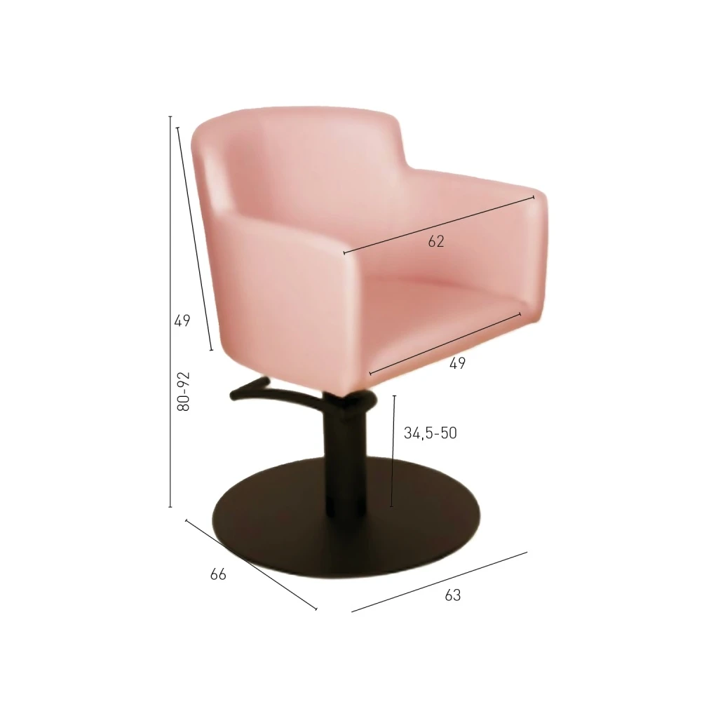 Sillón de corte Goya Rosa ID Italian Design