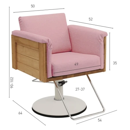 Frida Hairdressing Cutting Chair by ID Italian Design