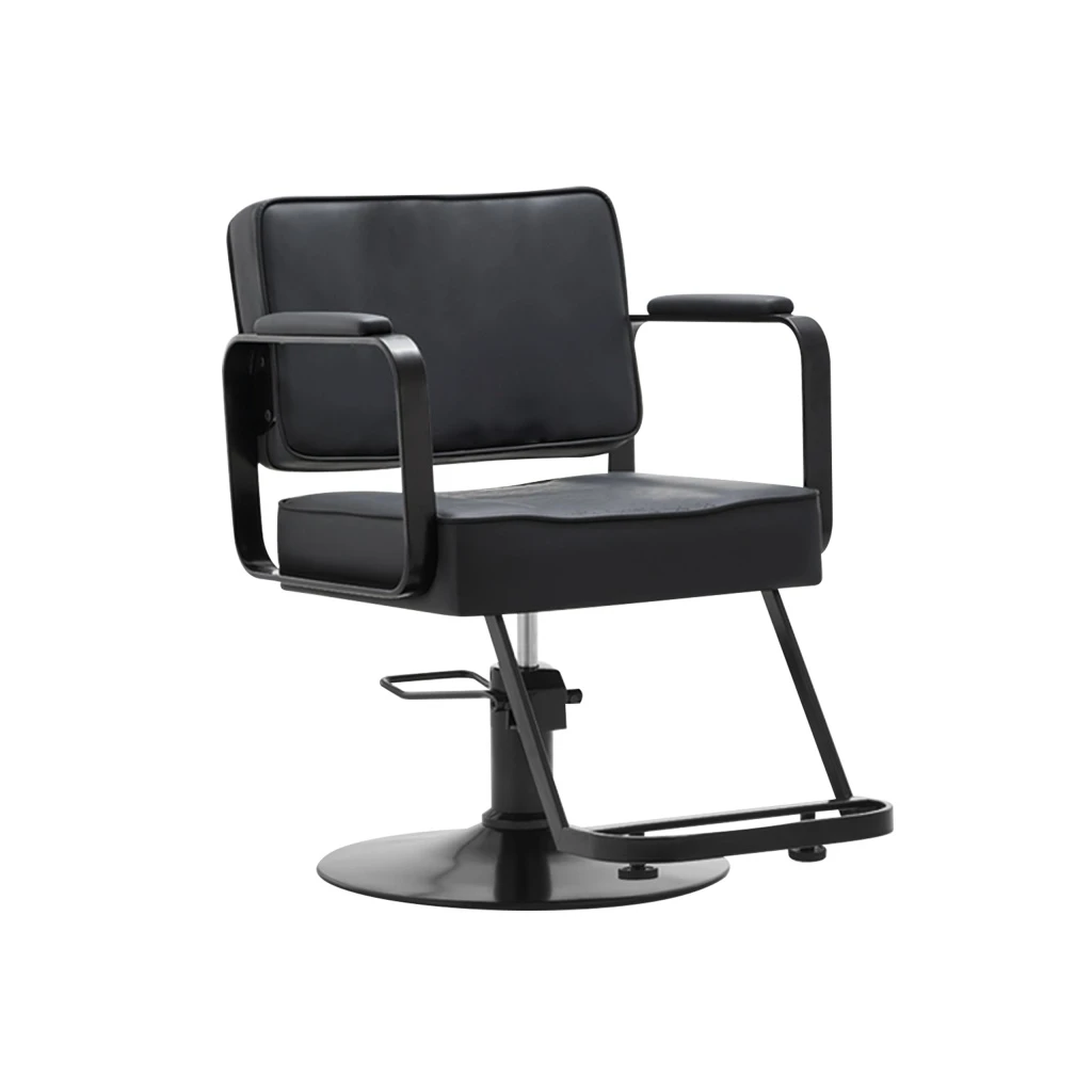 Sillón de corte hidráulico Leonardo Black ID Italian Design