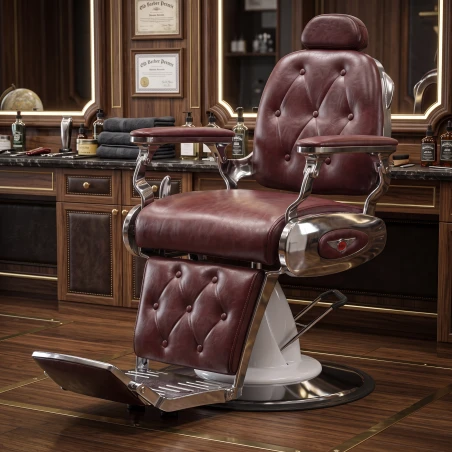 PostQuam Delta Barberstuhl Rot