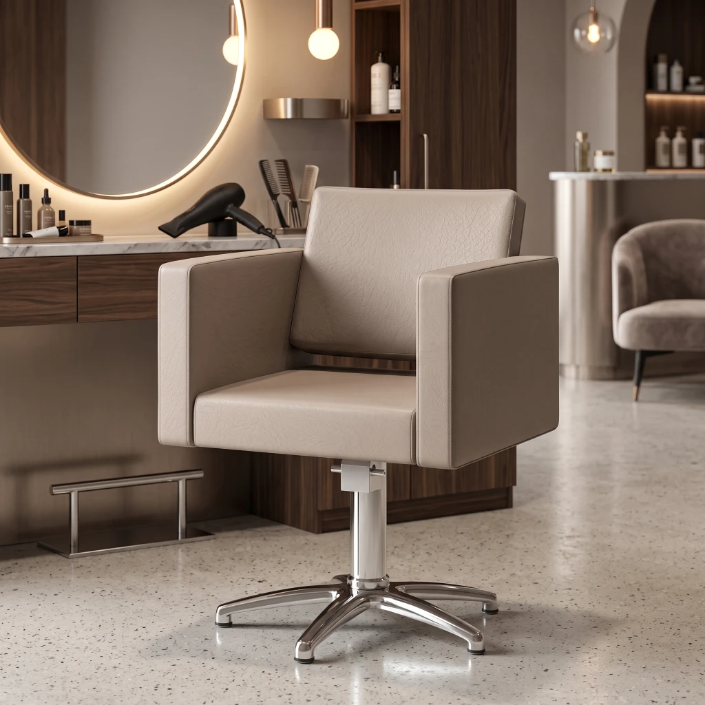 Silla de Peluquería Ática Personalizable Tapizados Premium