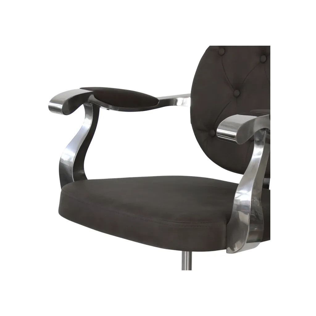 Silla de Corte Peluquería NeoBeauty Tapizado Capitoné de Lujo