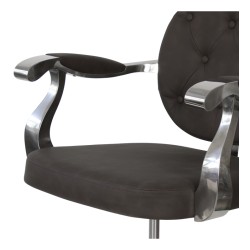 Silla de Corte Peluquería NeoBeauty Tapizado Capitoné de Lujo -NeoBeauty -Sillones de corte