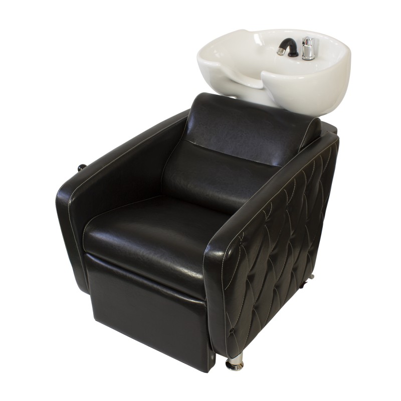 NeoBeauty Cubo Plus Shampoo Chair: Handcrafted Upholstery, Superior Comfort -NeoBeauty -Barbershop wash basin