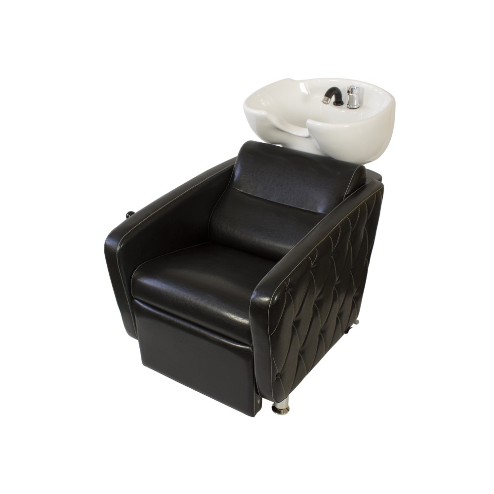 Lavacabezas NeoBeauty Cubo Plus con tapizado artesanal y confort superior -NeoBeauty -Lavacabezas barbería