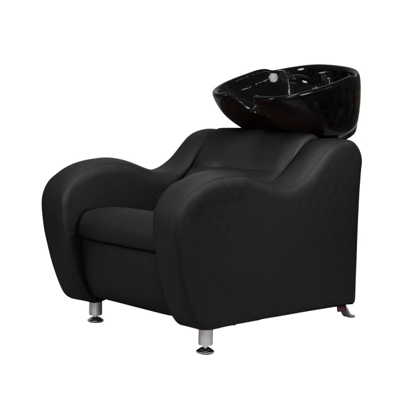 Onda Kopfwaschstation mit kippbarem Keramikbecken – NeoBeauty -NeoBeauty -Haarwaschbecken für Friseursalons