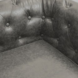 Sillón de Espera Chester Gris 3 Plazas I-medStetic Premium -I-medStetic Premium -Sillones de espera