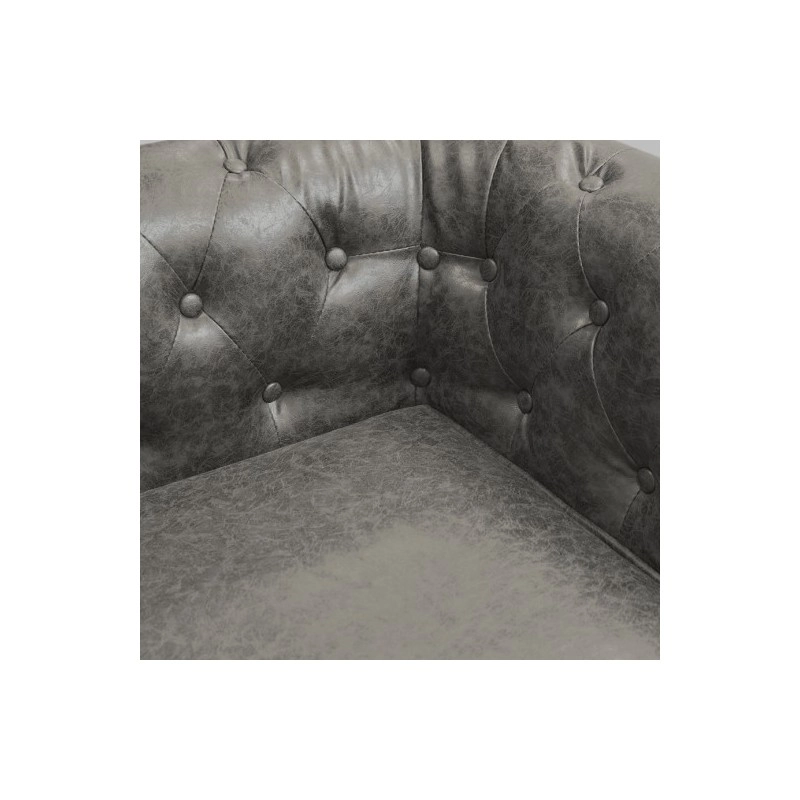 Grauer Chester 3-Sitzer Wartezimmer-Sessel I-medStetic Premium -I-medStetic Premium -Wartestühle