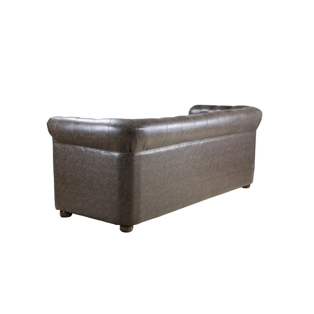 Sillón de espera Chester 3 plazas piel sintética PU - I-medStetic Premium