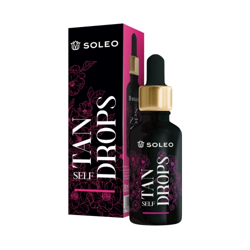 Aceleradores de bronceado - Face Self Tanning Drops - Soleo - Acelerador de bronceado Profesional