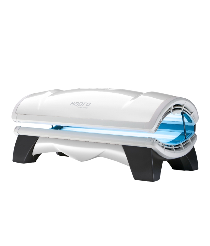 Solariums máquinas rayos UVA - Hapro Proline 28/1 C White Pearl - Solarium horizontal