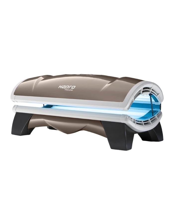 Solariums máquinas rayos UVA - Hapro Proline 28/1 C Titanium Bronze Solarium horizontal