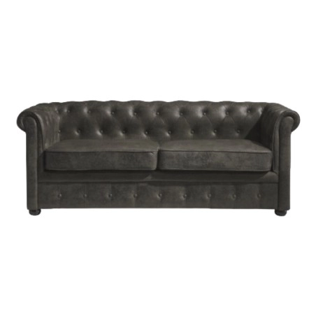 Cadeira de espera Chester capitonné cinza 3 lugares I-medStetic Premium -I-medStetic Premium -Cadeiras de espera