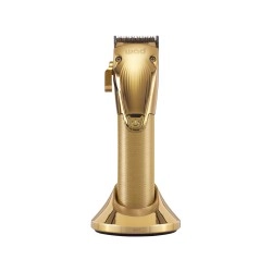Máquina de corte Onux Hair Clipper Gold inalámbrica con cuchillas doradas 440C - Weelko -Weelko -Útiles barbero