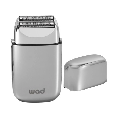 Tagliatrice da barbiere professionale Weelko Wad Esfir Silver - Lama in acciaio inox, Corpo in metallo, Batteria 1400 mAh -We...